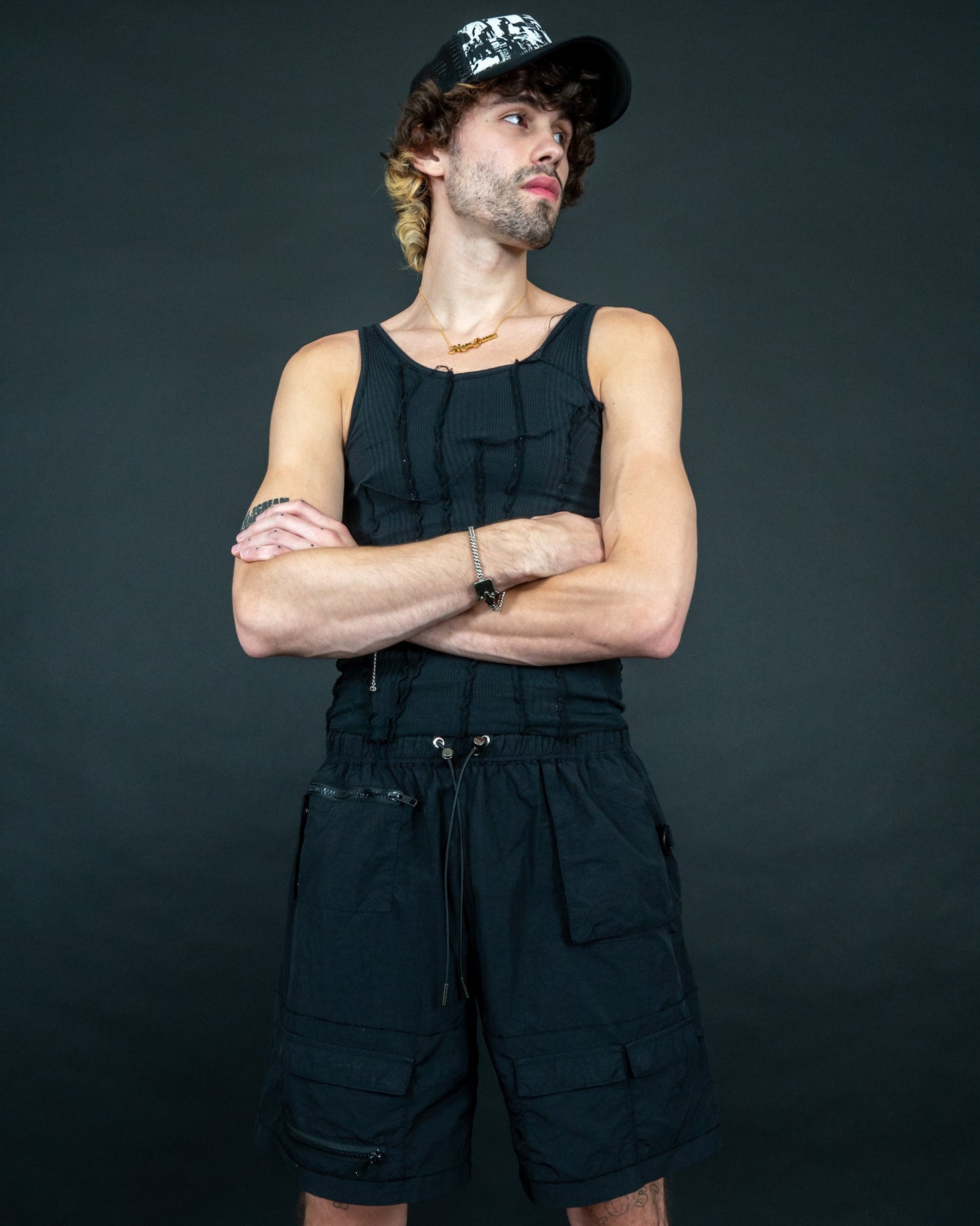 10 Pocket Nylon Shorts