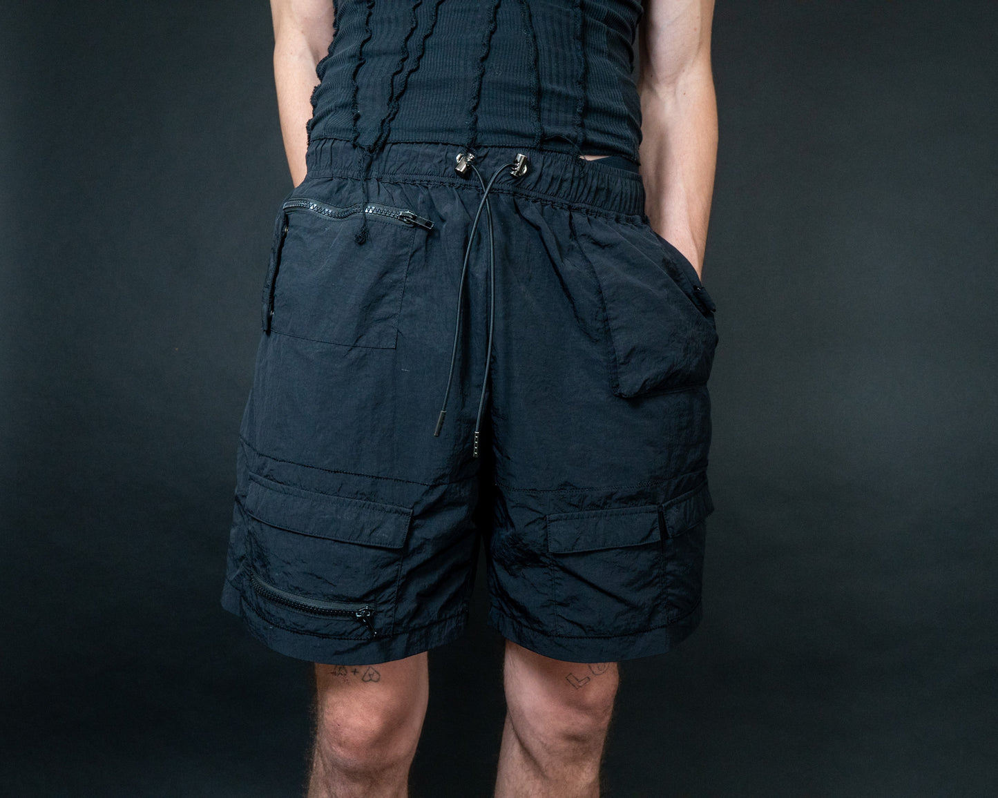 10 Pocket Nylon Shorts